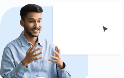 Person working